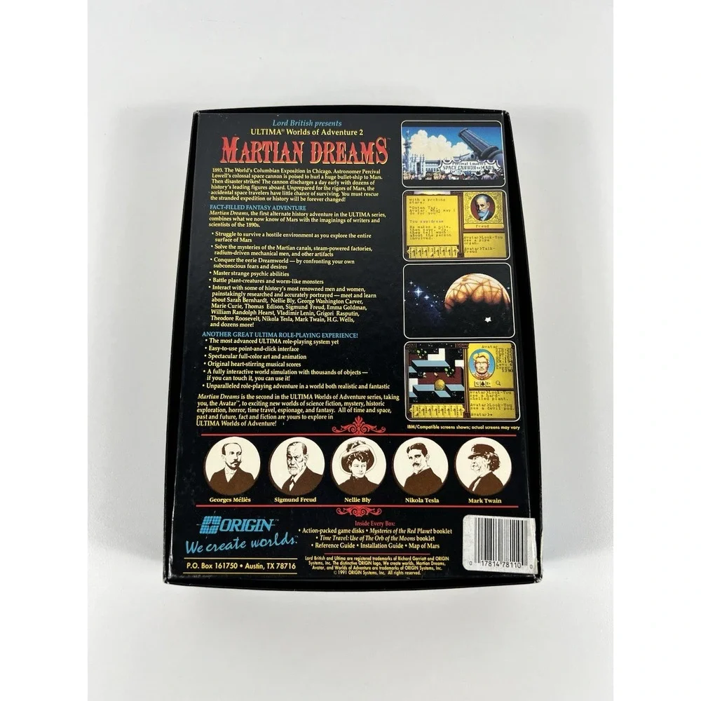 Ultima Worlds of Adventure 2 Martian Dreams 5.25